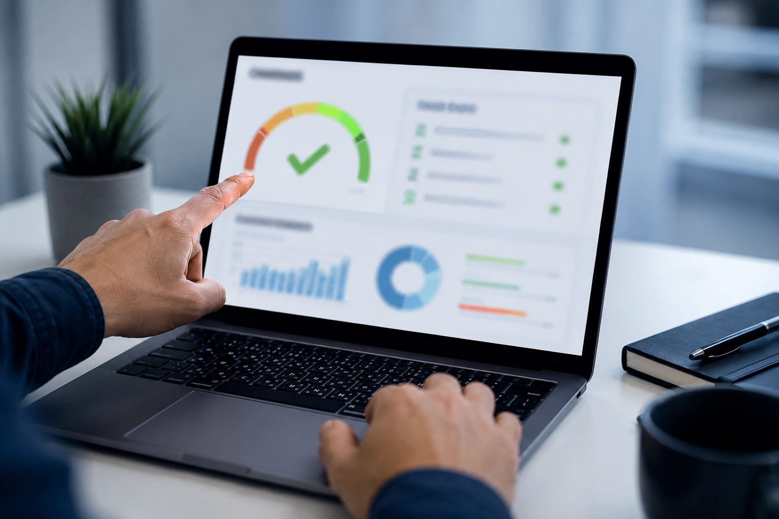 Professional managing business credit bureau disputes to maintain a clean credit report through the Novae platform