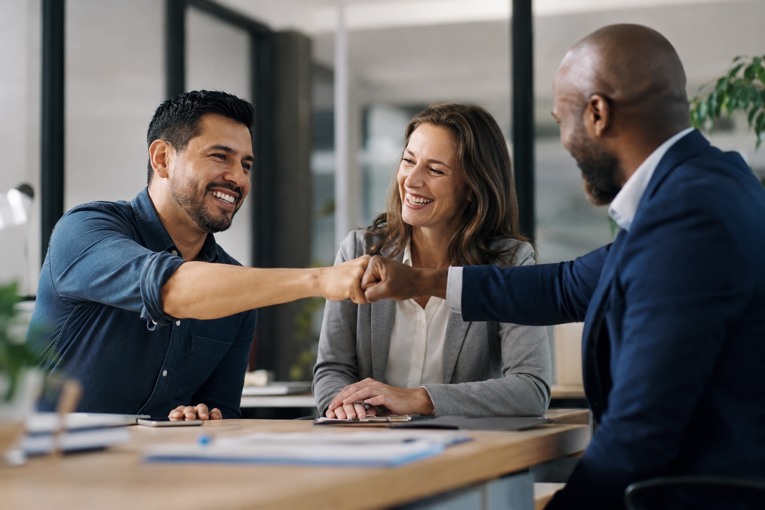 Mesa Group Consulting leadership team in a formal group portrait