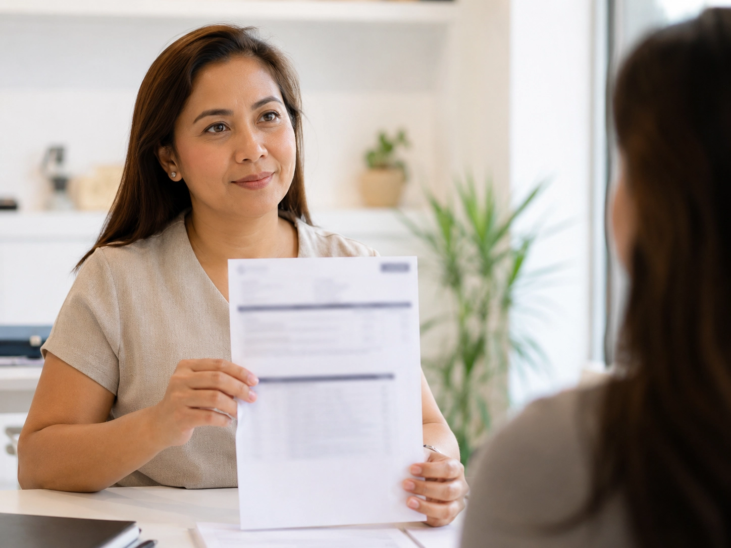 Client walking away with a custom financial plan and clear next steps from Mesa Group