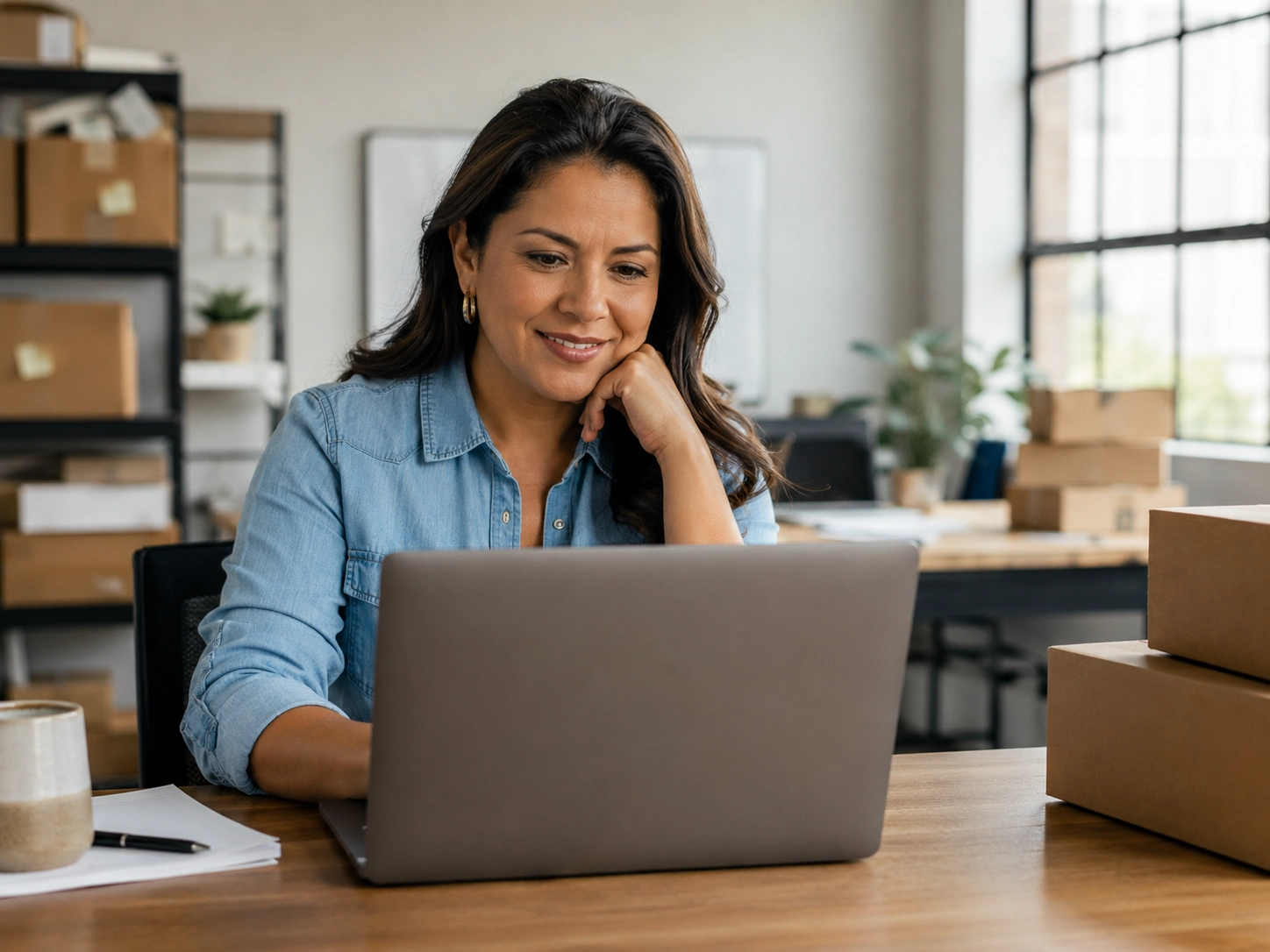 Business owner experiencing relief from debt burden through Mesa Group's business debt relief program