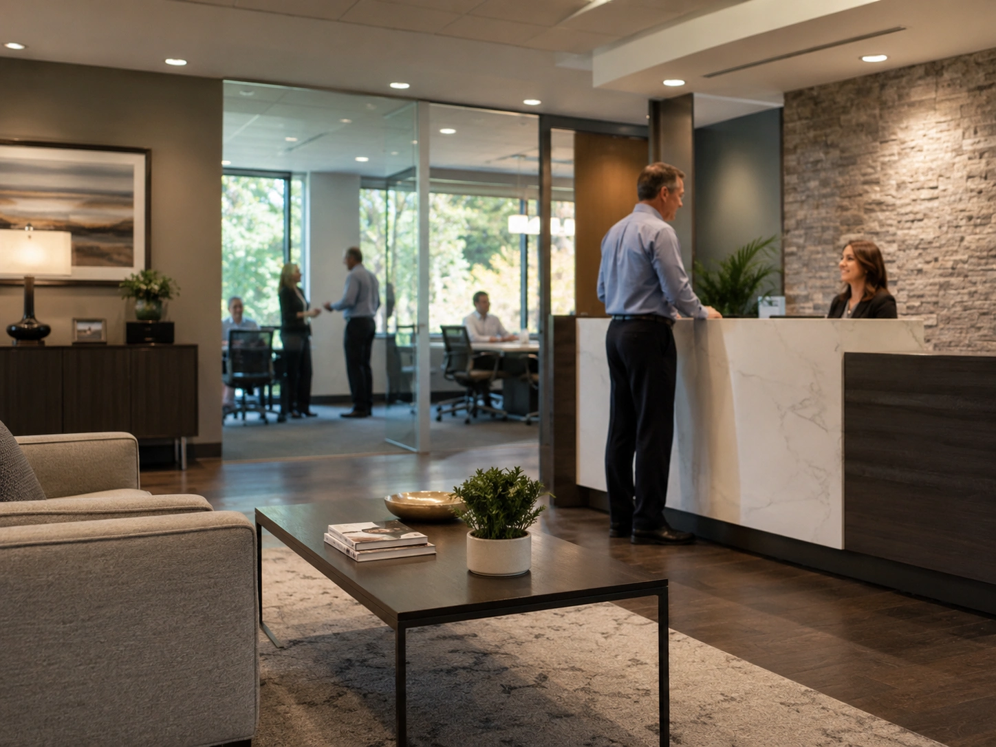 A Mesa Group Capital advisor partnering with a business owner, treating every client with respect